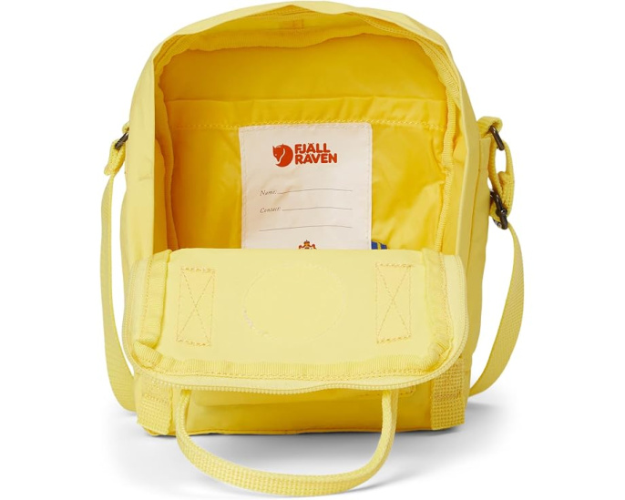 Сумка Fjällräven Kånken Sling через плечо с регулируемым ремнем