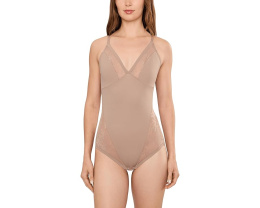 Боди Miraclesuit Modern Romance с кружевом для коррекции фигуры