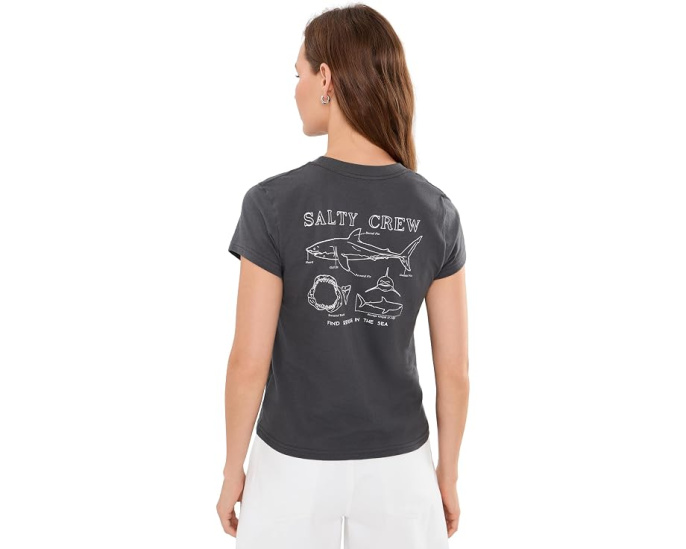 Футболка Salty Crew Shark Anatomy Modern с принтом
