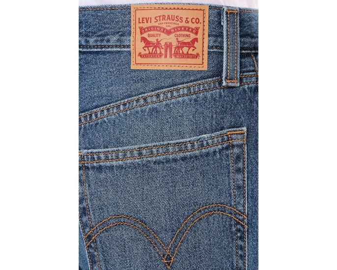 Джинсы Middy Balloon от Levi's с широкой штаниной