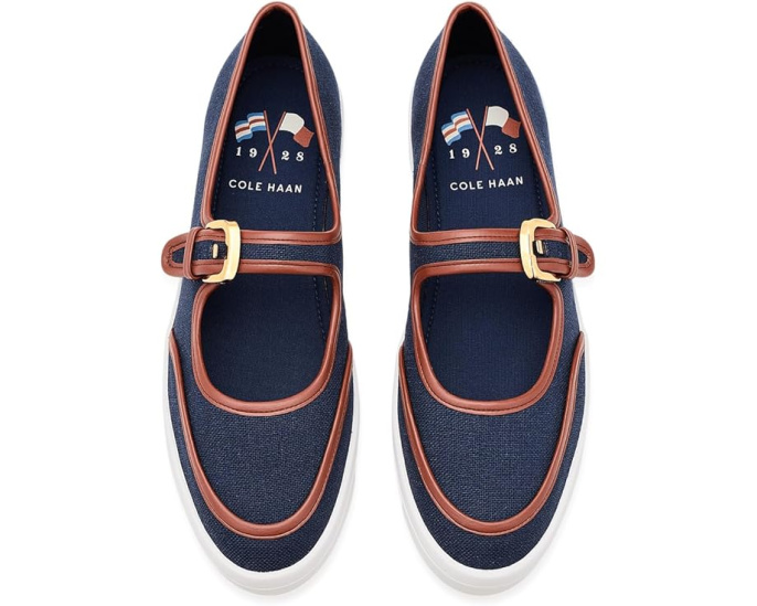 Балетки Cole Haan Nantucket Drift Maryjane с ремешком и стелькой для комфорта