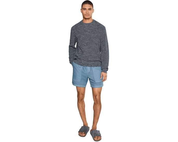 Шорты Chubbies The Slate Skies для отдыха с поясом на шлевках