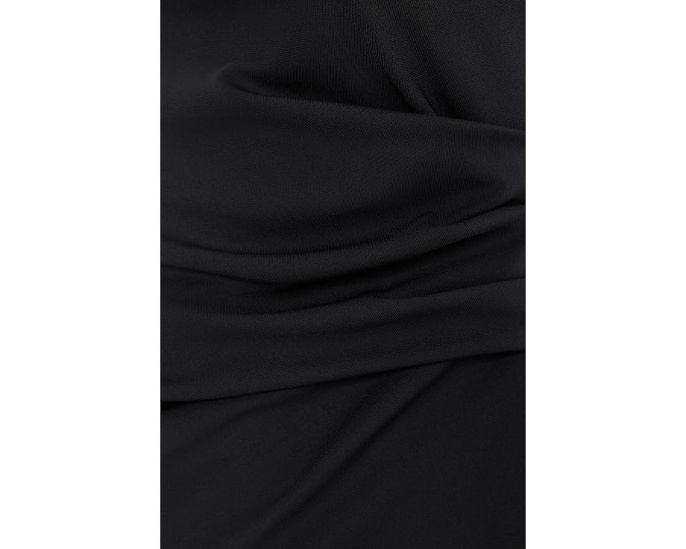 Асимметричный топ из джерси Lauren Ralph Lauren черный