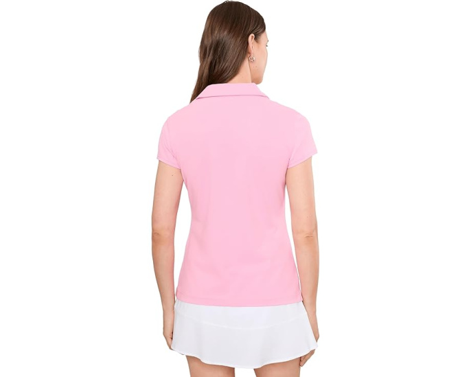 Женское поло Lilly Pulitzer Frida Bow с защитой UPF 50+