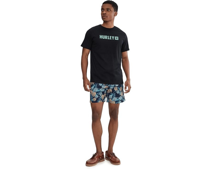 Hurley футболка The Box Short Sleeve с коротким рукавом