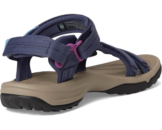 Сандалии Teva Terra Fi Lite с ремешками и подошвой Spider Rubber