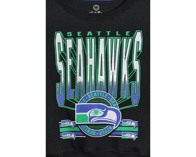 Детский свитшот Junk Food NFL Seattle Seahawks с флисом