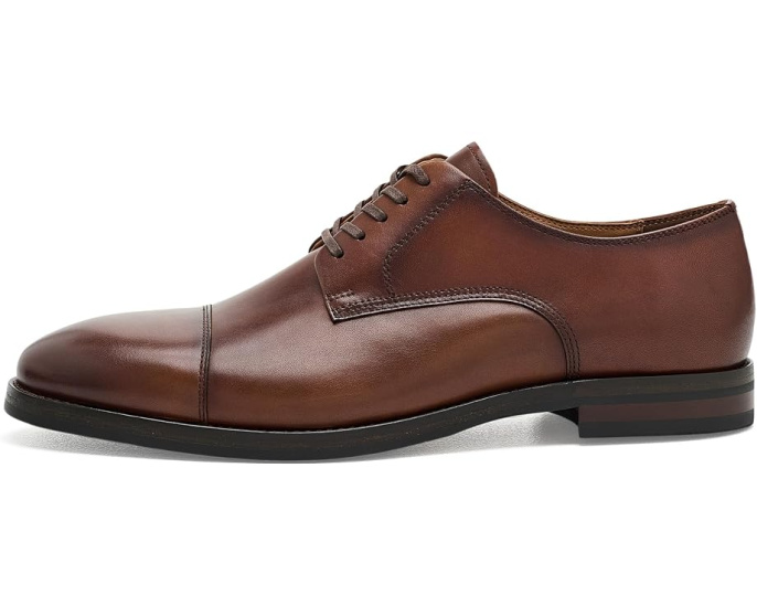 Оксфорды Brooks Brothers Clarkson из гладкой кожи
