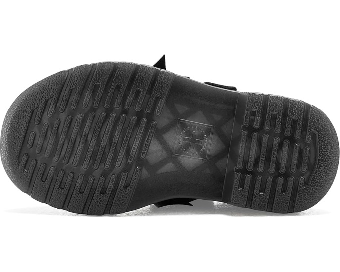 Dr. Martens детские туфли Polley II Bow с бантом на липучке