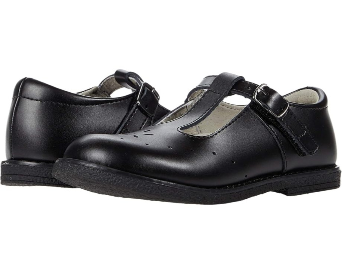 Туфли Mary Jane FootMates BTS Sherry для школы с перфорацией