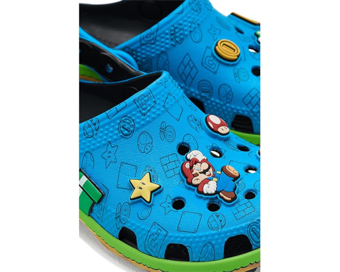 Crocs детские классические сабо Super Mario