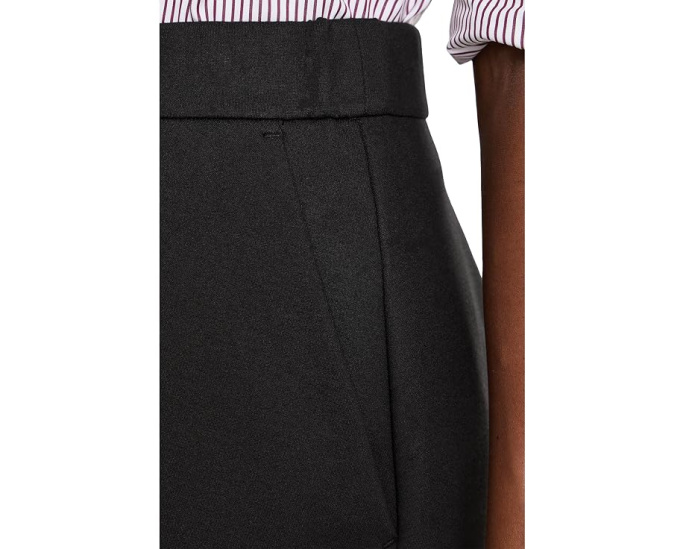 Washable Stretch Crepe Mini Skirt