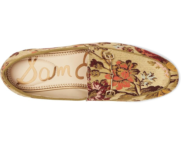 Лоферы Sam Edelman Loraine с металлической пряжкой и принтом