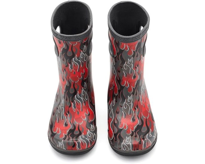 Детские сапоги Bogs Kids Skipper II Fire Flame для малышей