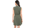Varley платье Polyanna 1/2 Zip Dress с половинной молнией черное