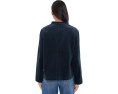 Куртка Eileen Fisher Organic Cotton Stretch из хлопкового вельвета с высоким воротником