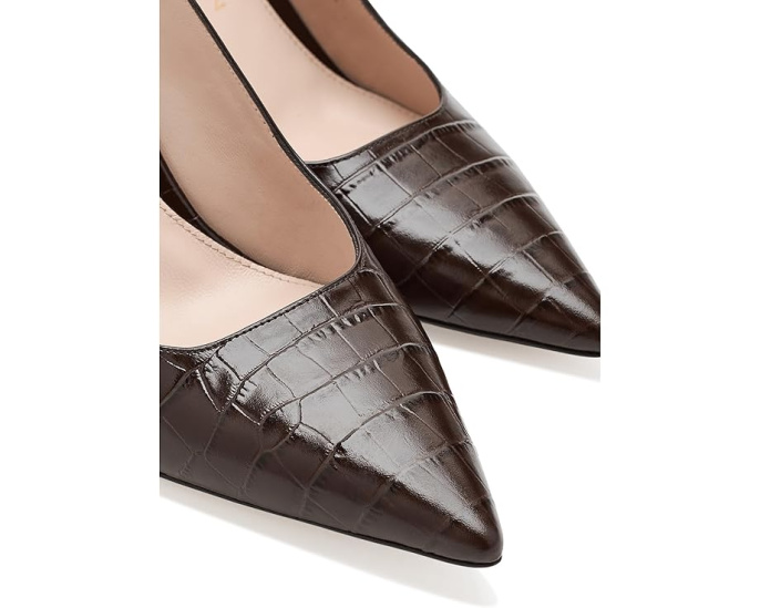 Туфли Stuart Power Slingback 75 Stuart Weitzman на шпильке с открытым мысом