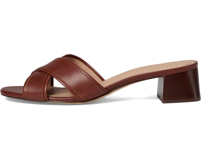 Сандалии Cole Haan Landon 40mm на устойчивом каблуке с перекрестными ремешками