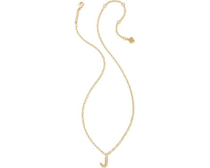 Кулон Kendra Scott Crystal Letter с подвеской