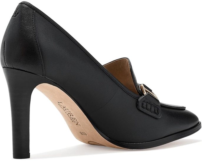 Туфли Tasha Lauren Ralph Lauren на шпильке с кожаным верхом