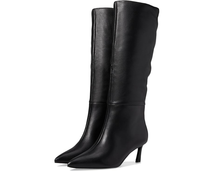 Ботильоны Steve Madden Lavan до колена с острым носком и котячьим каблуком