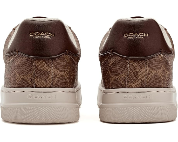 Кроссовки COACH High Line на шнуровке и кожаной подошве