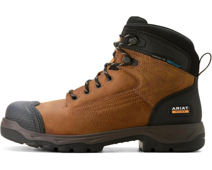 Водонепроницаемые рабочие ботинки Ariat Turbo с углеродным носком, 6 дюймов
