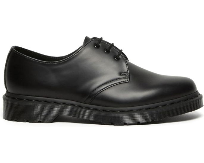Оксфорды Dr. Martens 1461 3-Tie с классическим силуэтом и амортизирующей подошвой