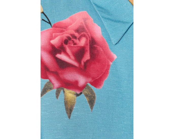Рубашка AllSaints Fleur Fazed с коротким рукавом и воротником