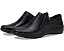 Слипоны Clarks Cora Giny из текстурированной кожи и текстиля с двумя молниями
