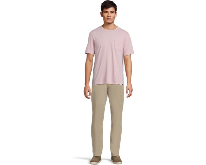 Футболка Faherty Sunwashed Pocket Tee из органического хлопка