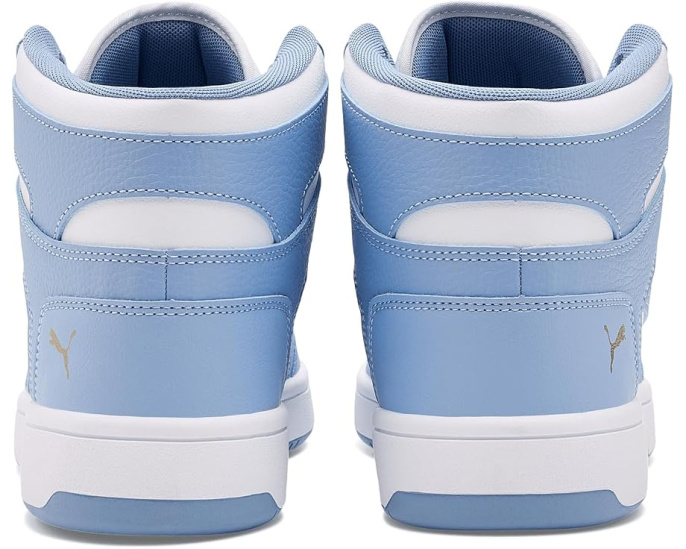 Кроссовки высокие Rebound Layup Floral Puma с цветочным принтом