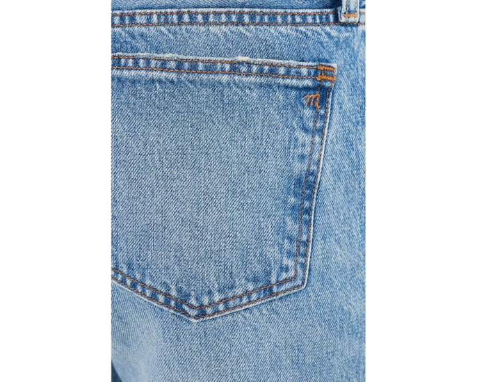 Джинсы свободного кроя Madewell с низкой посадкой