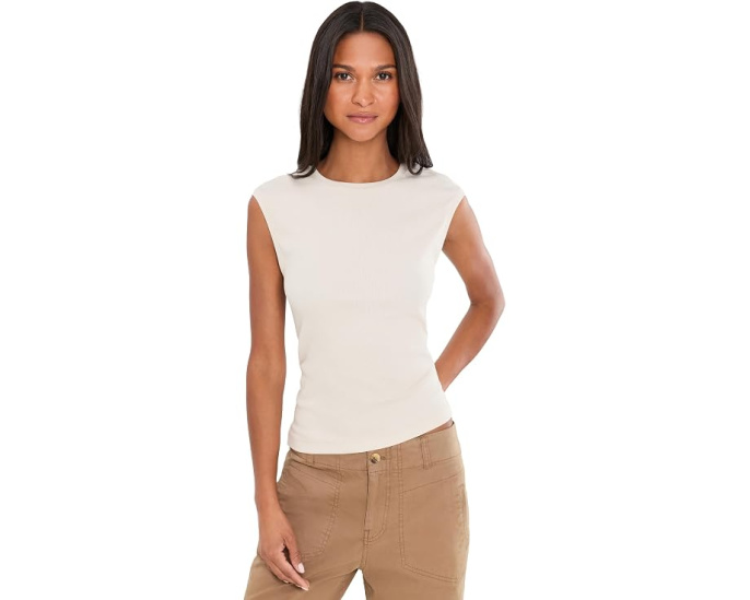 Топ NIC+ZOE Perfect Knit Rib Growover Tank
