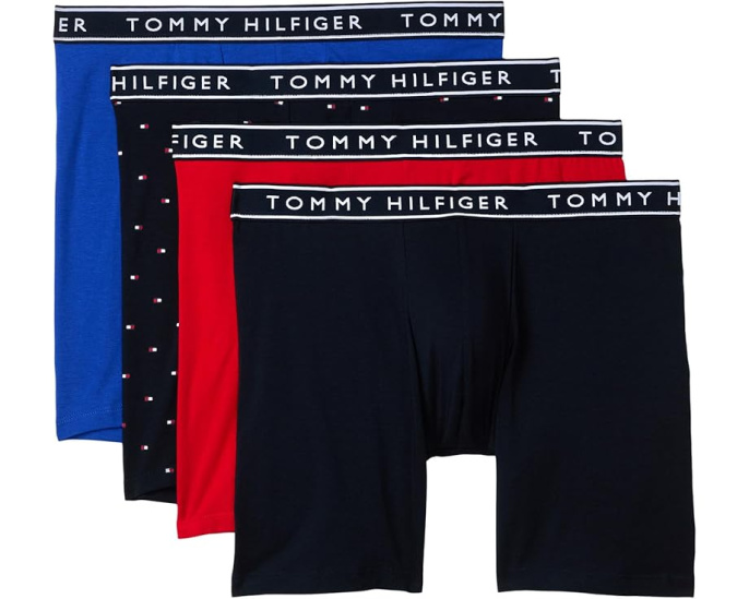 Набор из 4 трусов-боксеров Tommy Hilfiger Cotton Stretch