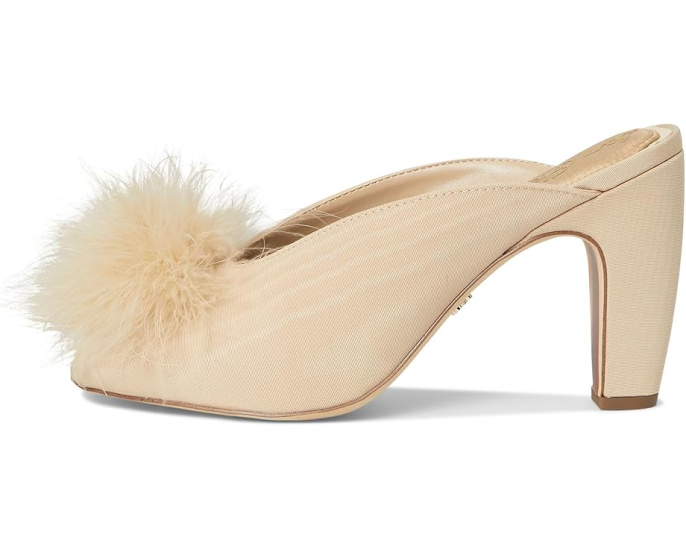 Туфли Witney с меховым помпоном и квадратным носком Sam Edelman