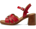 Сандалии Sardinia Spring Step с квадратным носком и фигурным кожаным верхом
