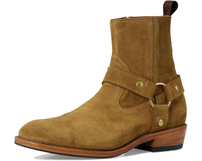 Ботинки Allen Edmonds Durango с молнией и ремешком в стиле харнес
