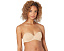Бюстгальтер Calvin Klein Push Up Strapless бежевый с пуш-ап эффектом