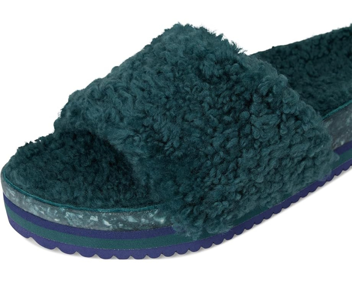 Сланцы Fleks Cito с подкладкой из овчины и стелькой FLEKSfoam