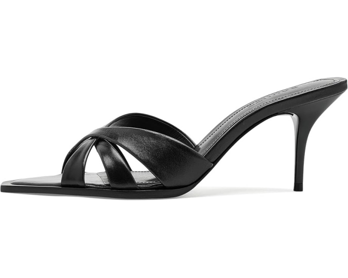 Schutz босоножки Keefa Leaf Mule на шпильке
