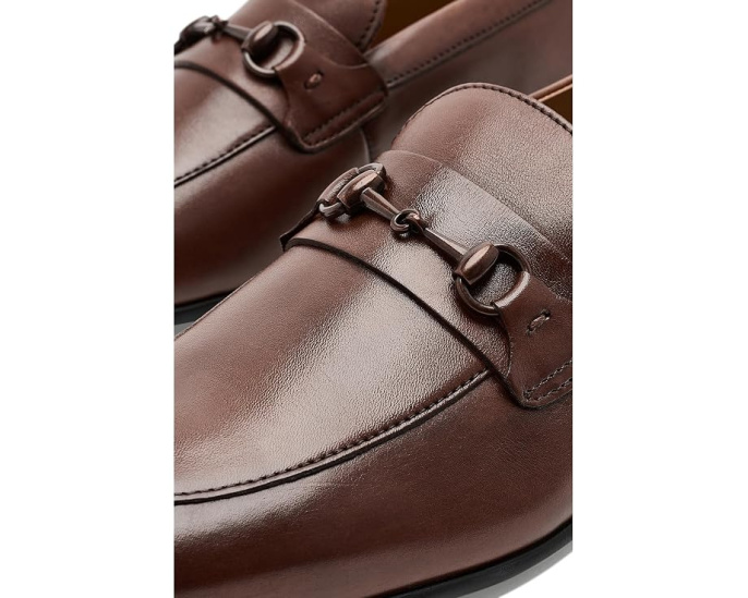 Мокасины Modena Moc Toe Bit Loafer от Florsheim с кожаной стелькой
