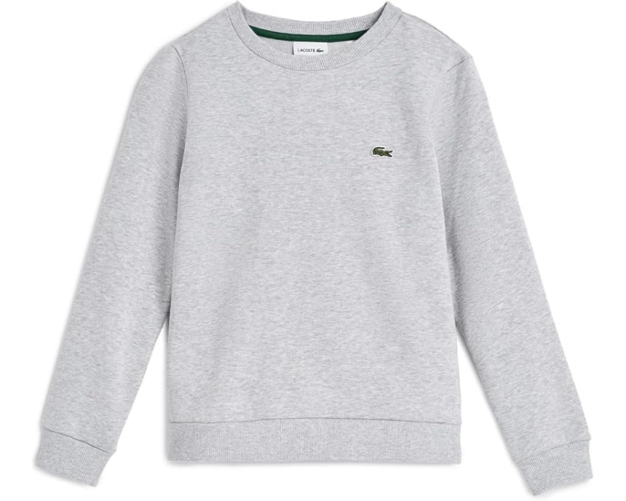 Детская фуфайка Lacoste Core Fleece Crew из флиса