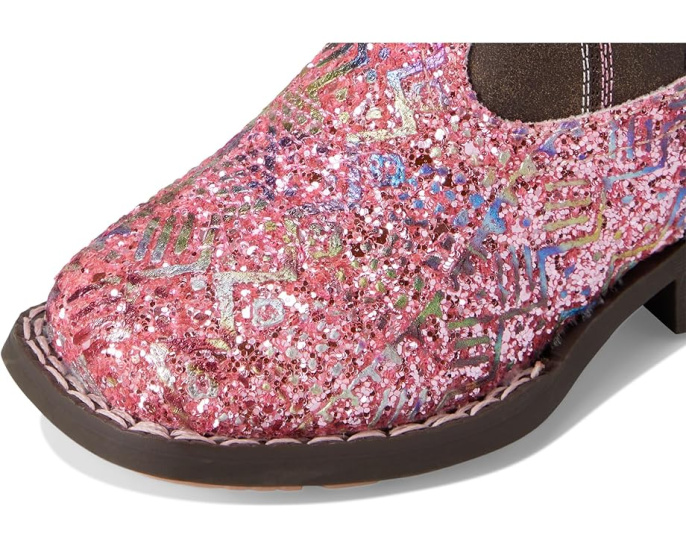 Сапоги Roper Kids Glitter Aztec с ацтекским принтом для девочек