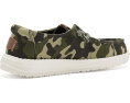 Hey Dude Кроссовки Wendy Essential Camo для детей с камуфляжным принтом