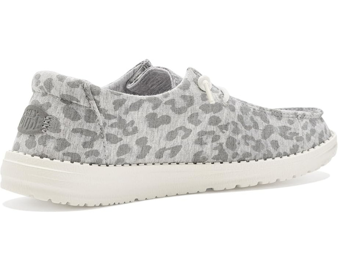 Hey Dude Wendy Stretch Jersey Leopard кеды с принтом