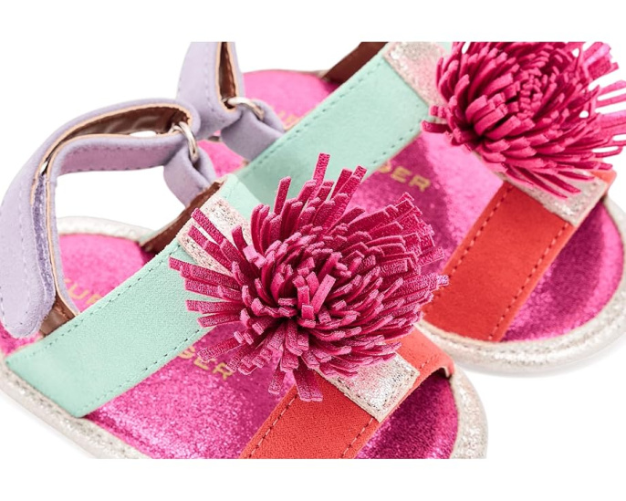 Детские сандалии Kurt Geiger London Baby Orson Fringe с помпоном