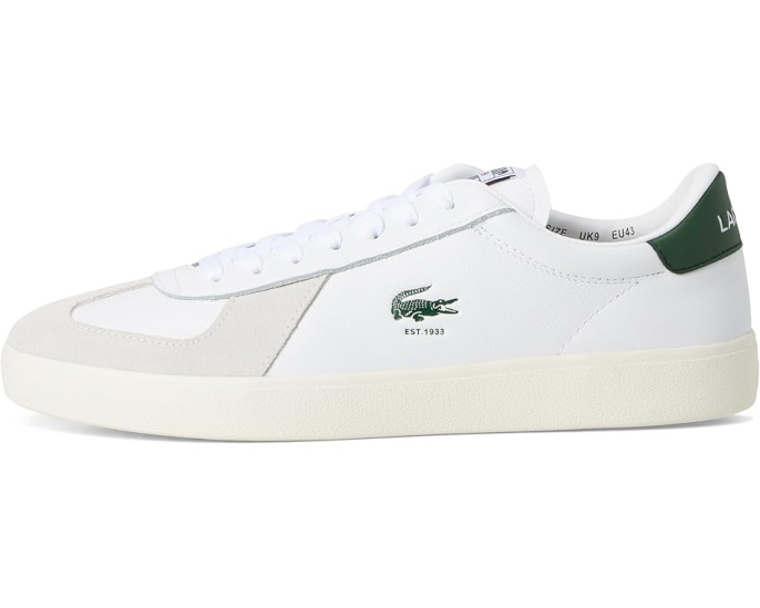 Кроссовки Lacoste Baseshot Pro с верхом из кожи и замши