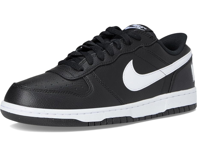 Кроссовки Nike Big Low с кожаным верхом и простроченными накладками