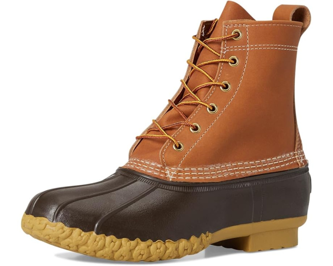 Утепленные ботинки L.L.Bean Bean Boots 8 Insulated с цепным протектором